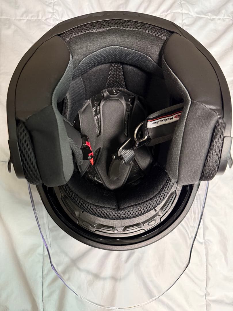 Kabuto EXCEED ジェットヘルメット フラットブラック　サイズL