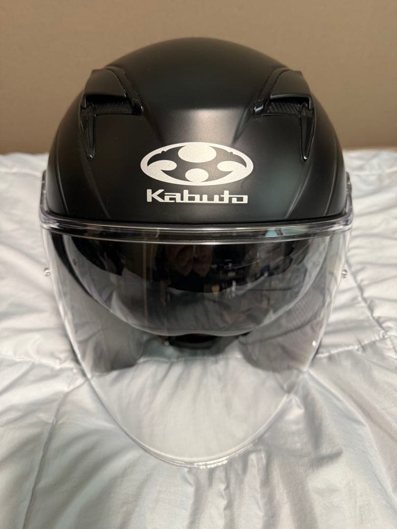 Kabuto EXCEED ジェットヘルメット フラットブラック　サイズL