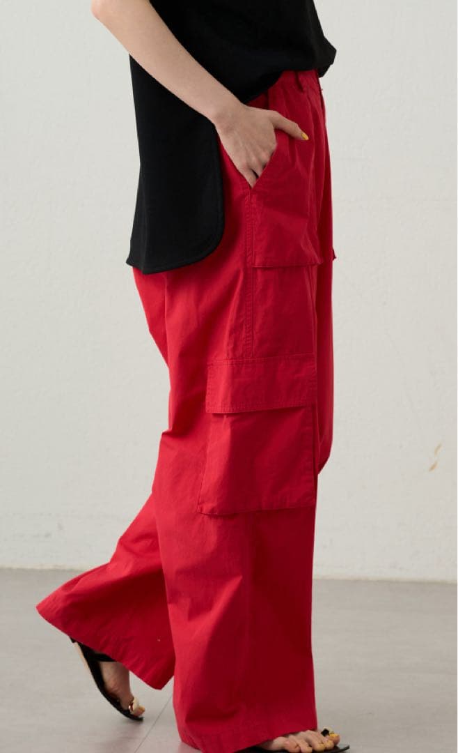 lounge dress カーゴボリュームパンツ