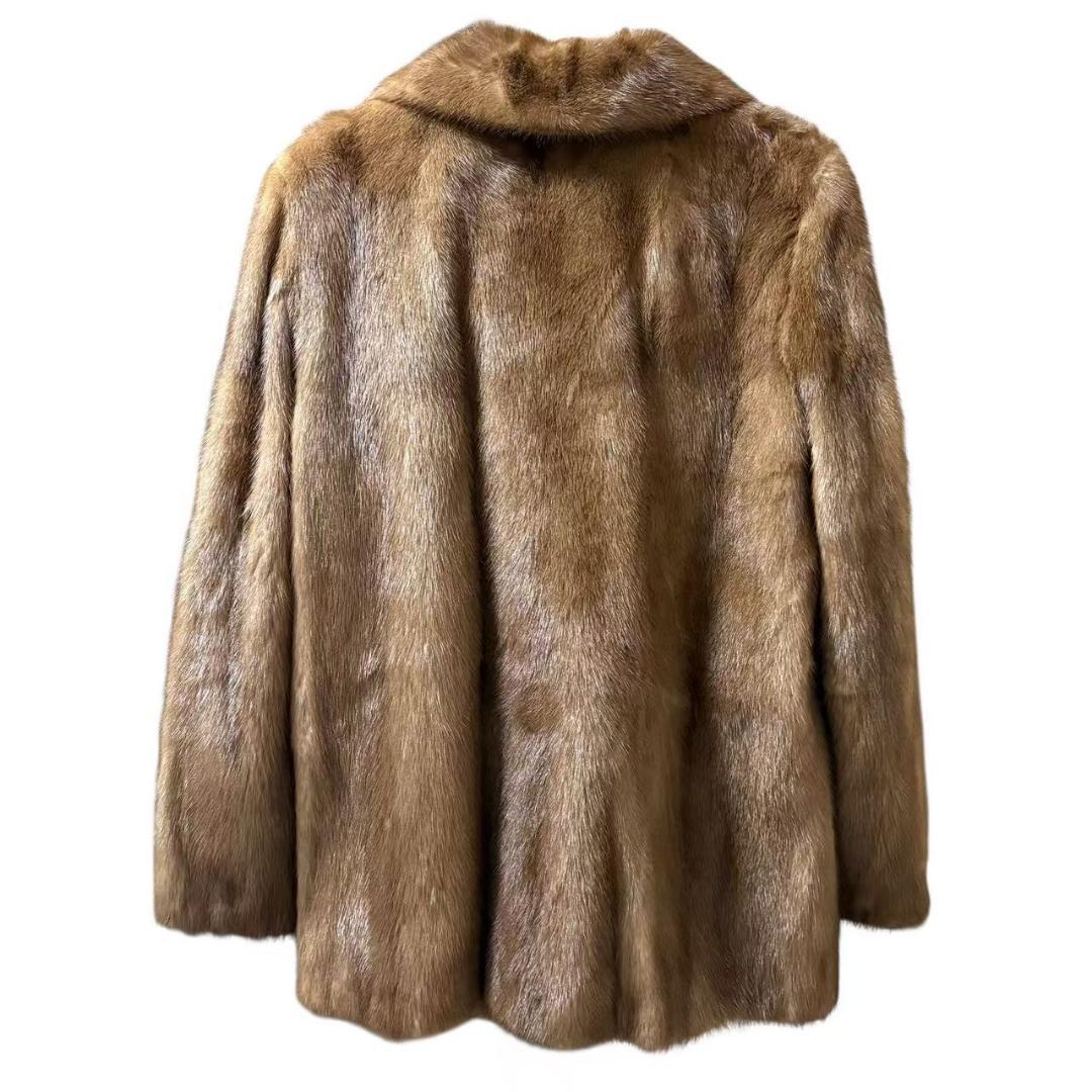 PARION　ミンクコート　優しい色合　毛皮　リアルファー　柔らか