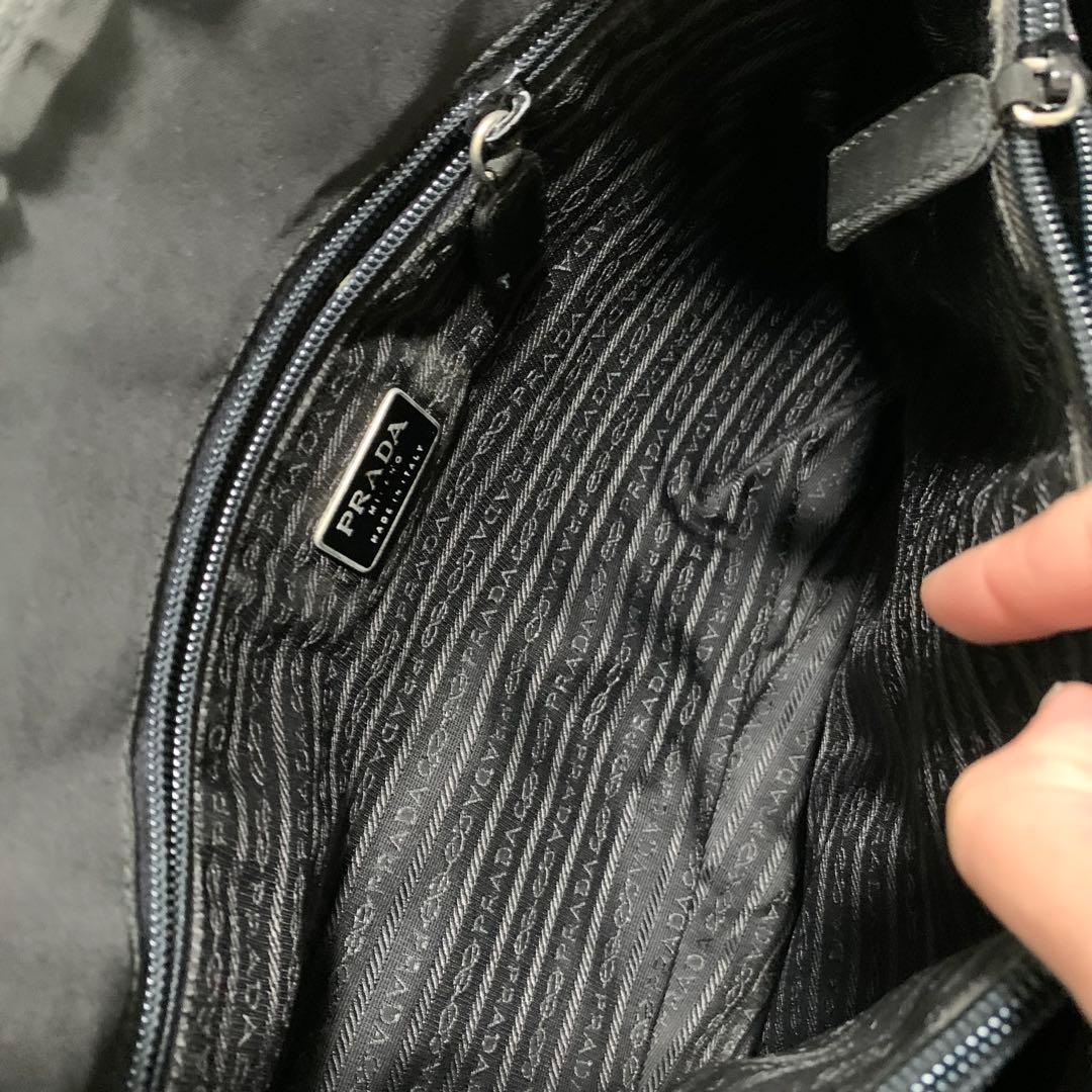 PRADA プラダ カバン バッグ トートバッグ ショルダーバッグ 黒 ブラック