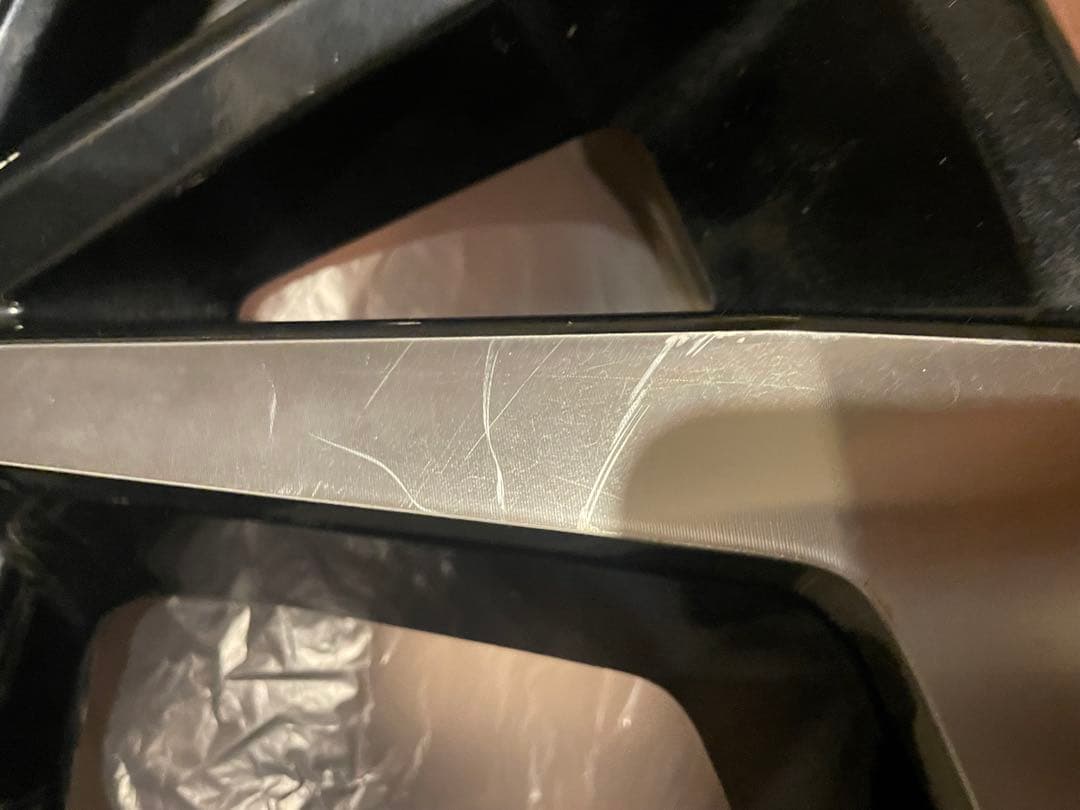 20インチ ホイール ブラック シルバー