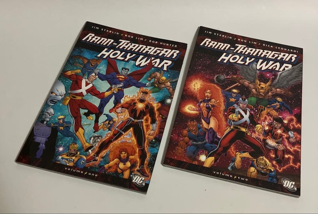 アメコミ　RANN/THANAGAR HOLY WAR　2巻セット　英語版