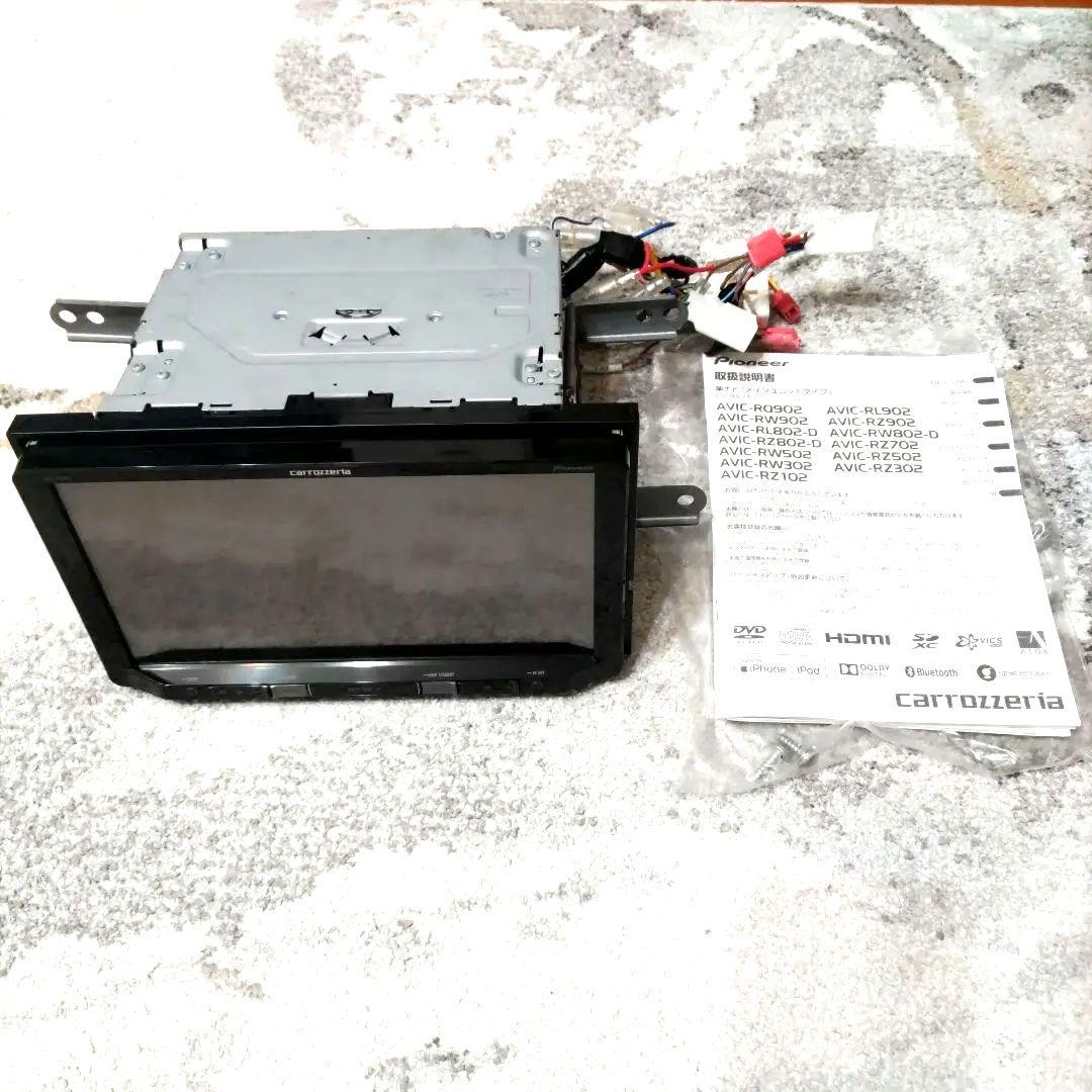 Pioneer AVIC-RQ902 カーナビ 配線付 楽ナビ