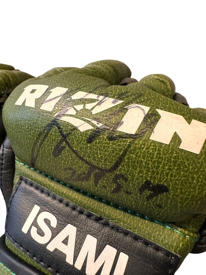 希少！関係者のみ！那須川天心サイン入り！RIZIN 格闘技 グローブ S新品