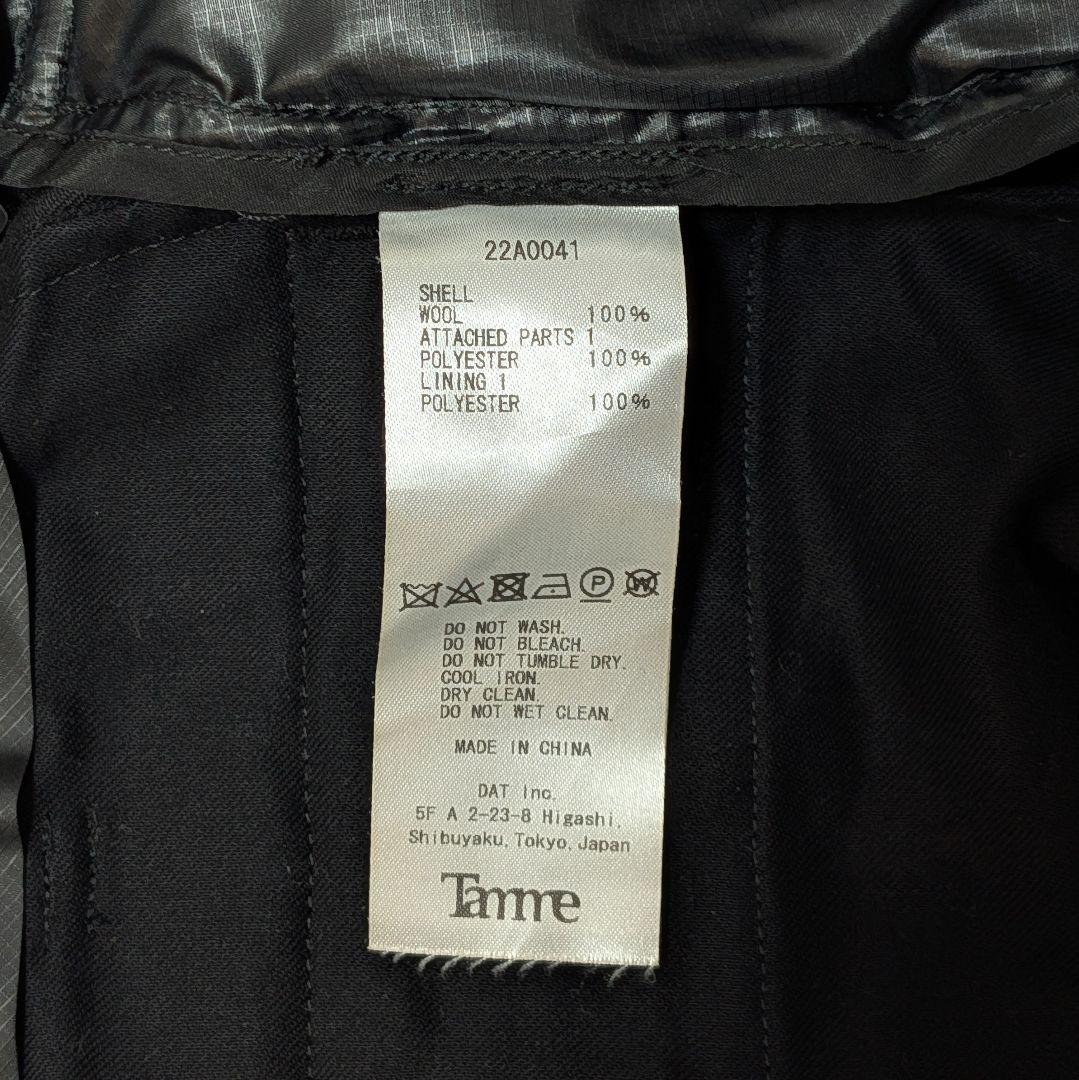 Tamme ∠13° Gabardine Slacks Black 1