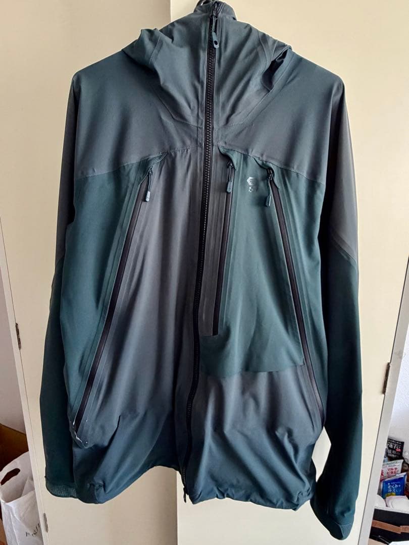 マウンテンハードウェア ダークグリーンスキージャケット MENS Ｓサイズ