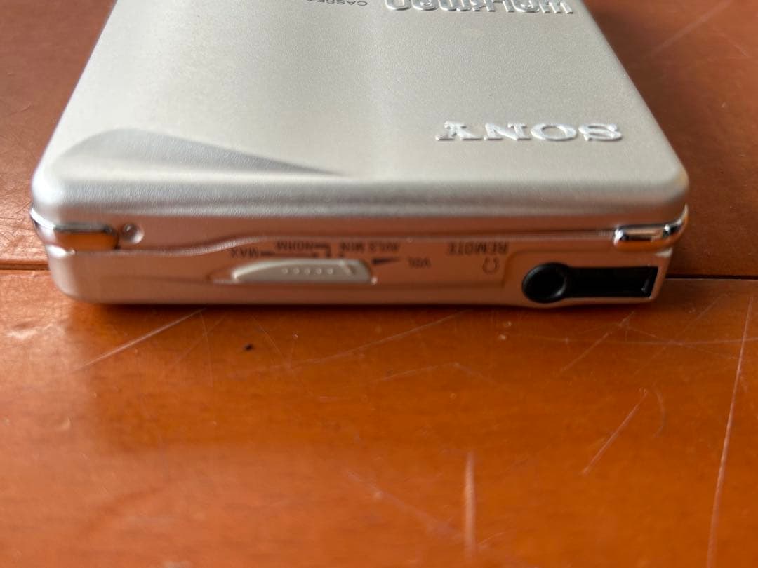 SONY ポータブルカセットプレイヤー　WM-EX9　シルバー　ジャンク