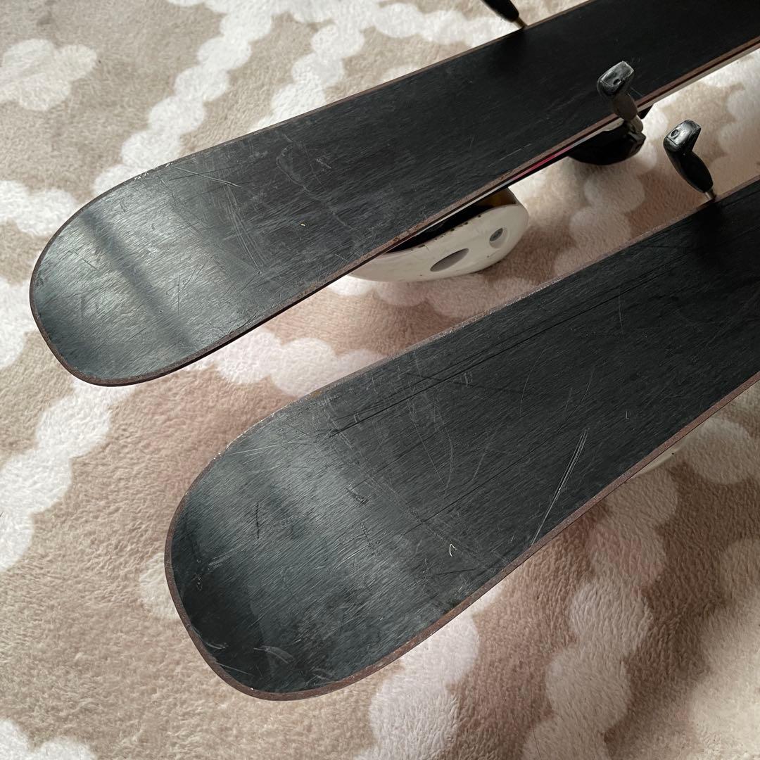 12345→セール中　スキー板 ホワイト/ピンク 約80cm