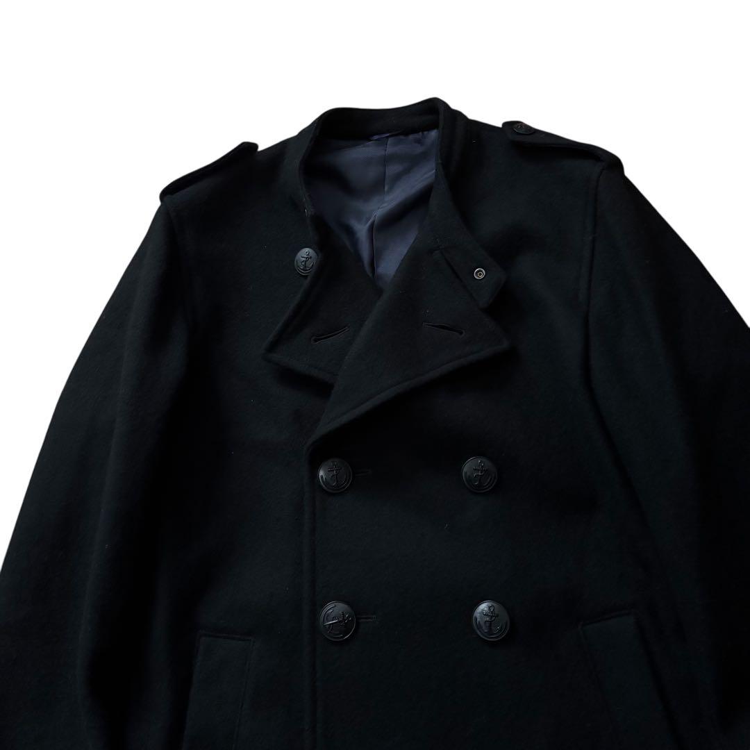 archive wool napoleon jacket y2k 黒