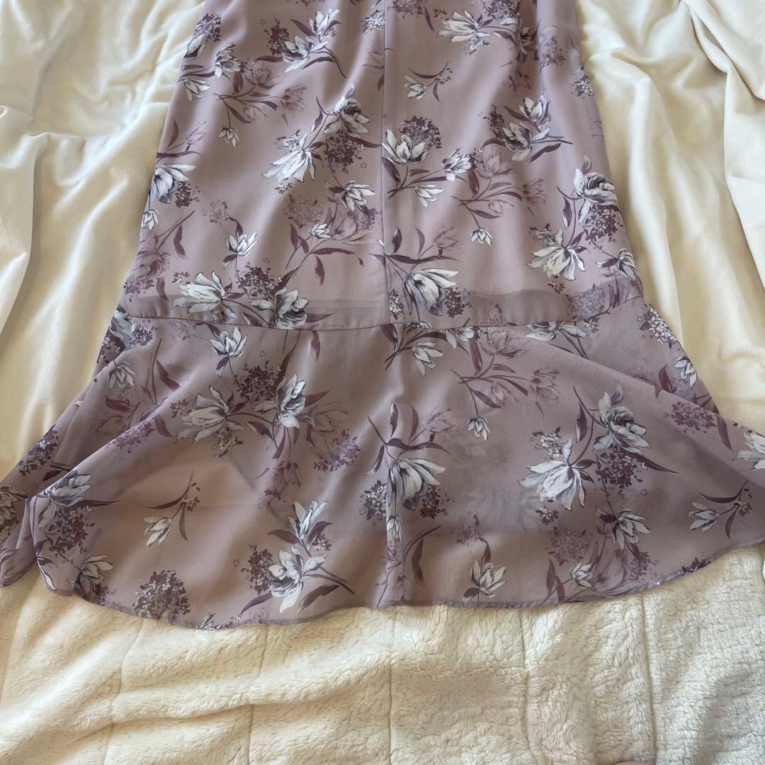 Gentiana Print Frill Set Up トップスのみ未使用