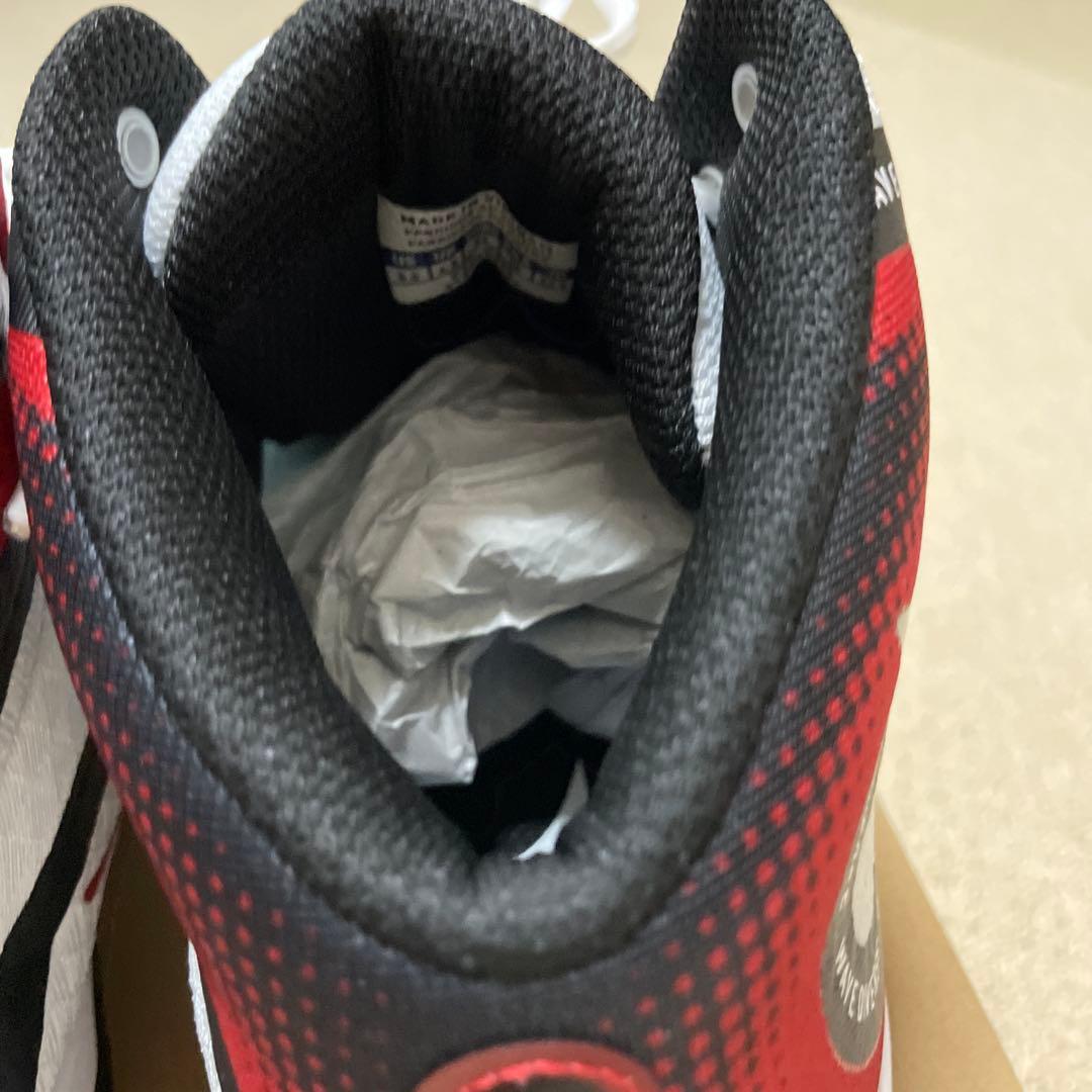 ミズノ ウェーブダイバースDE2 23.5cmレッド/ホワイト/ブラック