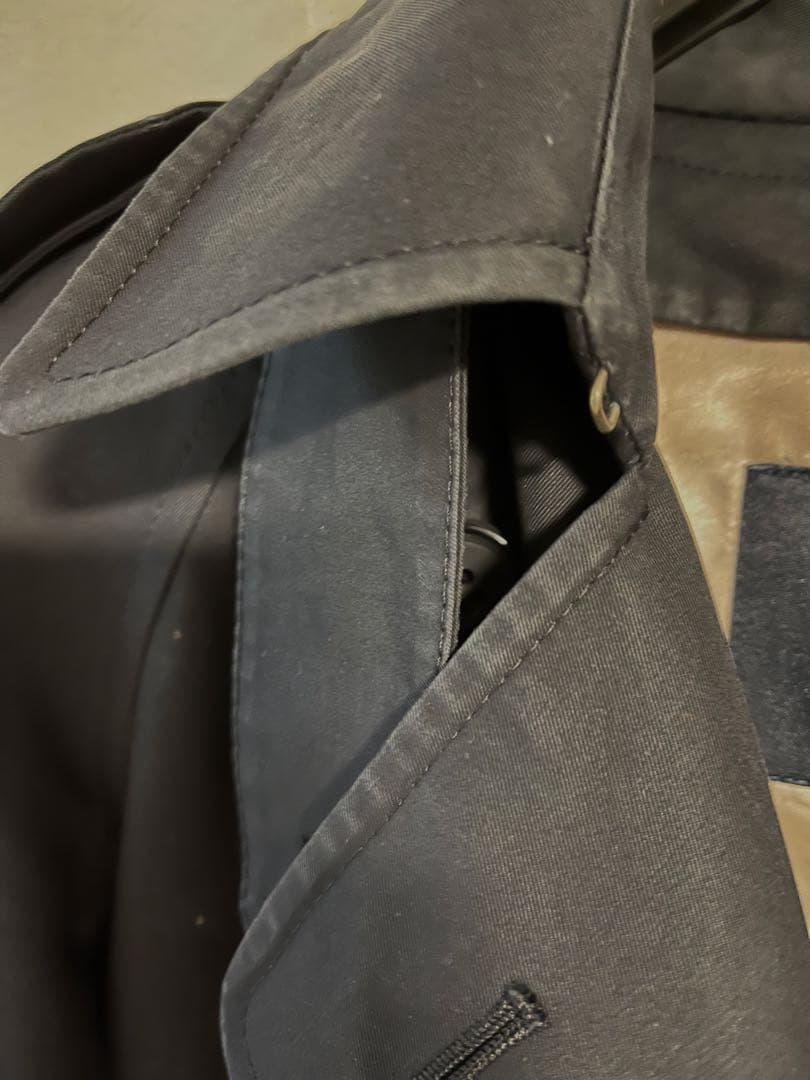 BURBERRY バーバリー 定番 ブラック トレンチコート 38