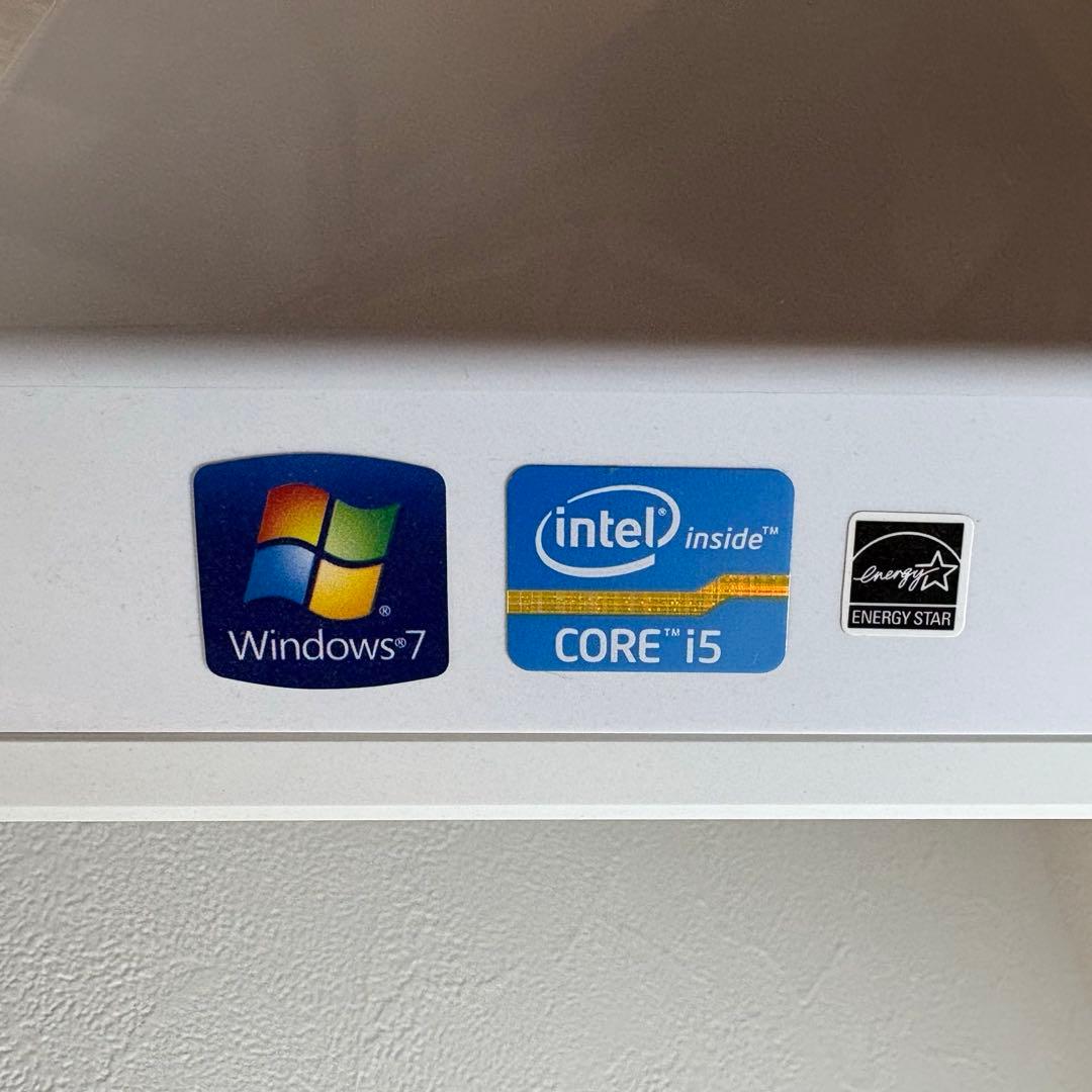 中古　VAIO オールインワンPC ホワイト　VPCL247FJ/WI