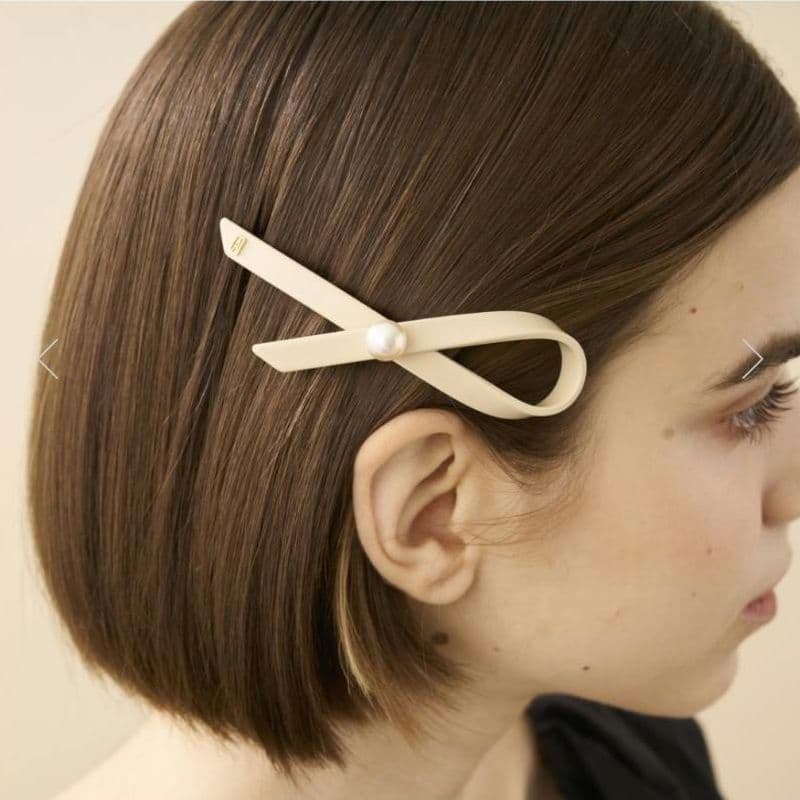 新品☆ALEXANDRE DE PARIS パール バレッタ