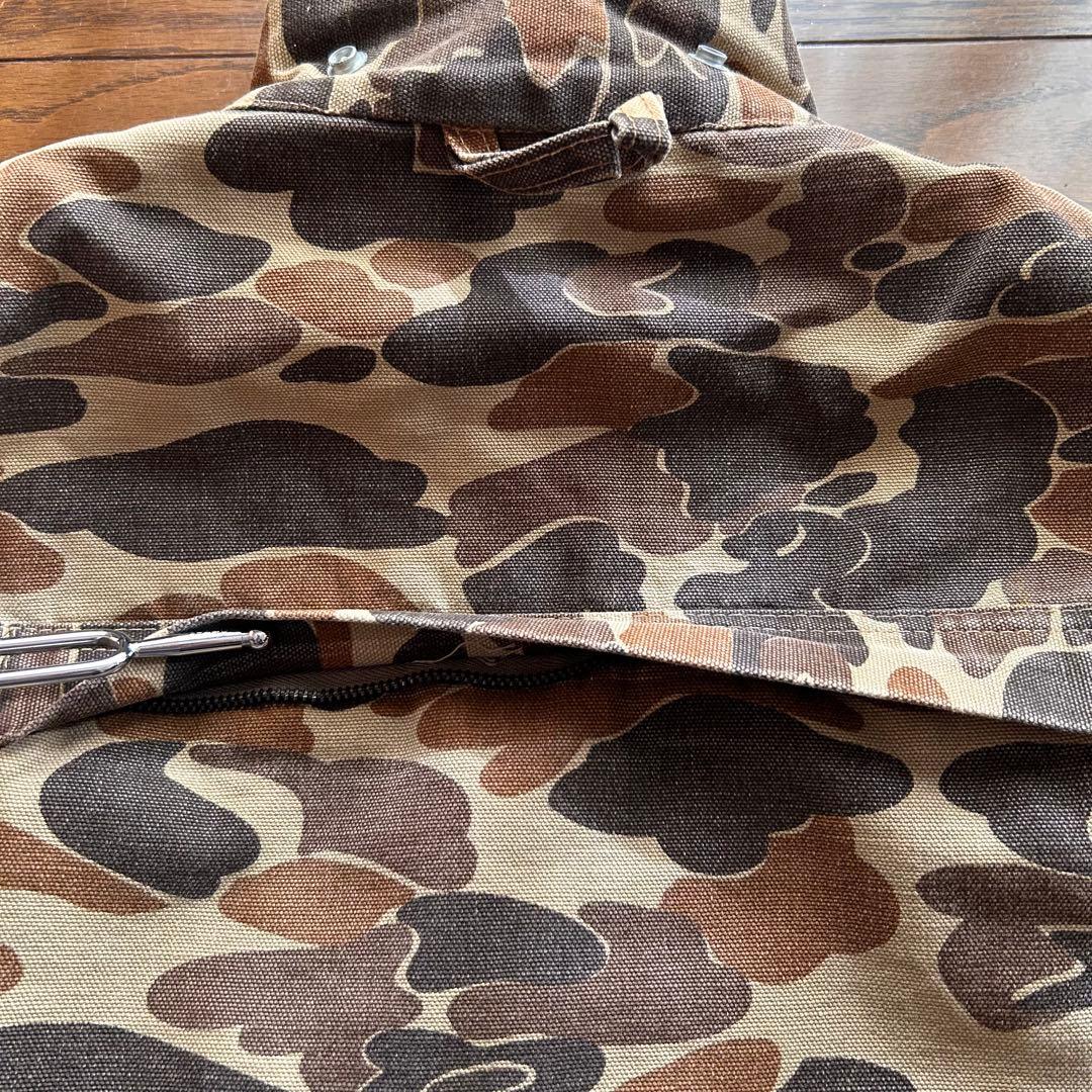 希少80s Carhartt ハンターカバーオール　ダックカモ