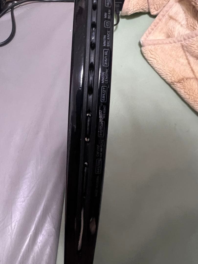 HEAD Speed テニスラケット 100 プロストック　グリップ2