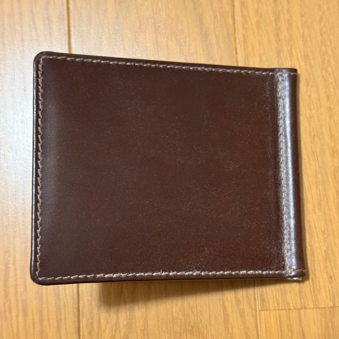 Whitehouse Cox ブライドルレザー マネークリップ