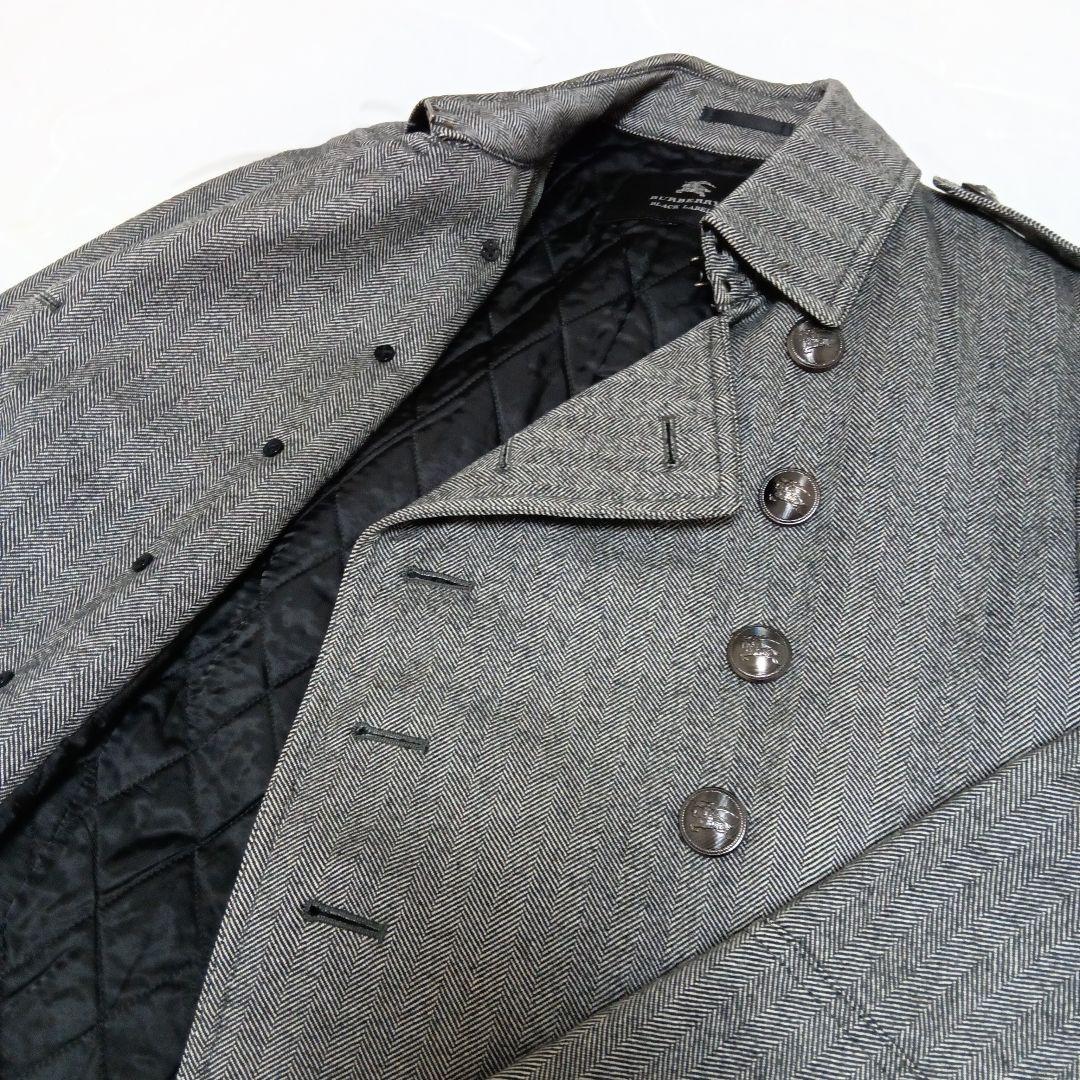 バーバリー ブラックレーベル コート 三陽商会製 Lサイズ