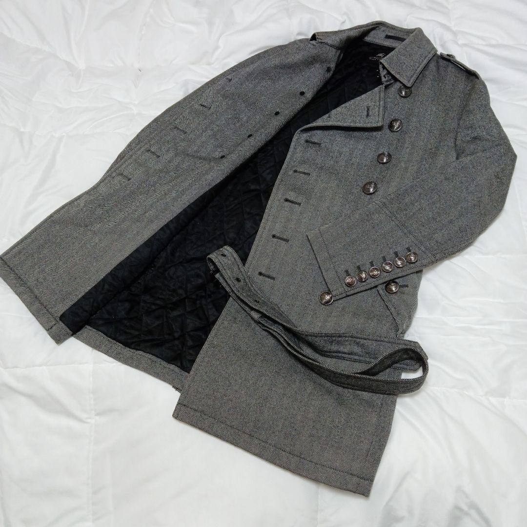 バーバリー ブラックレーベル コート 三陽商会製 Lサイズ