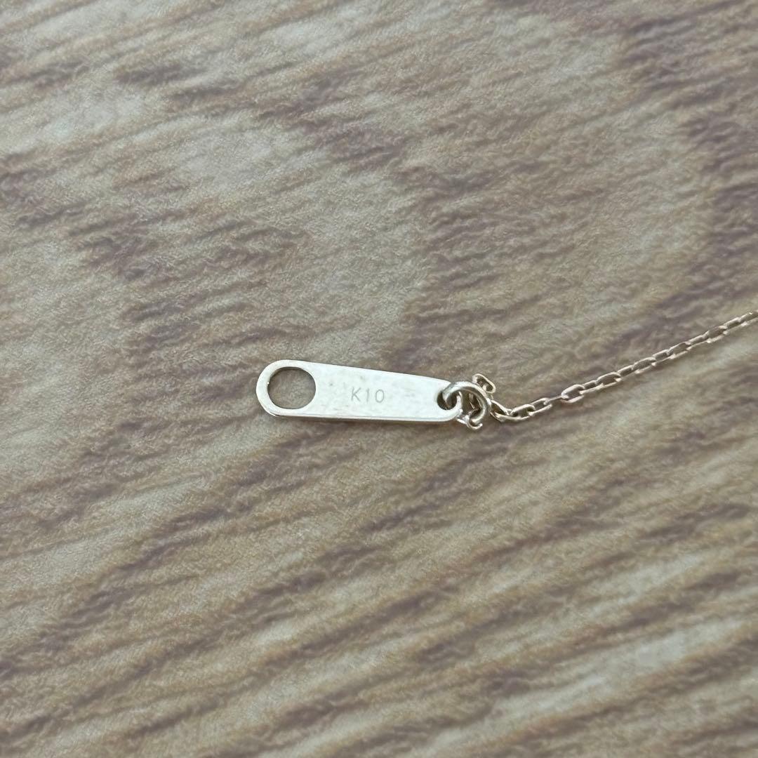 ミルフローラ K10PG ダイヤモンド ネックレス 北斗七星