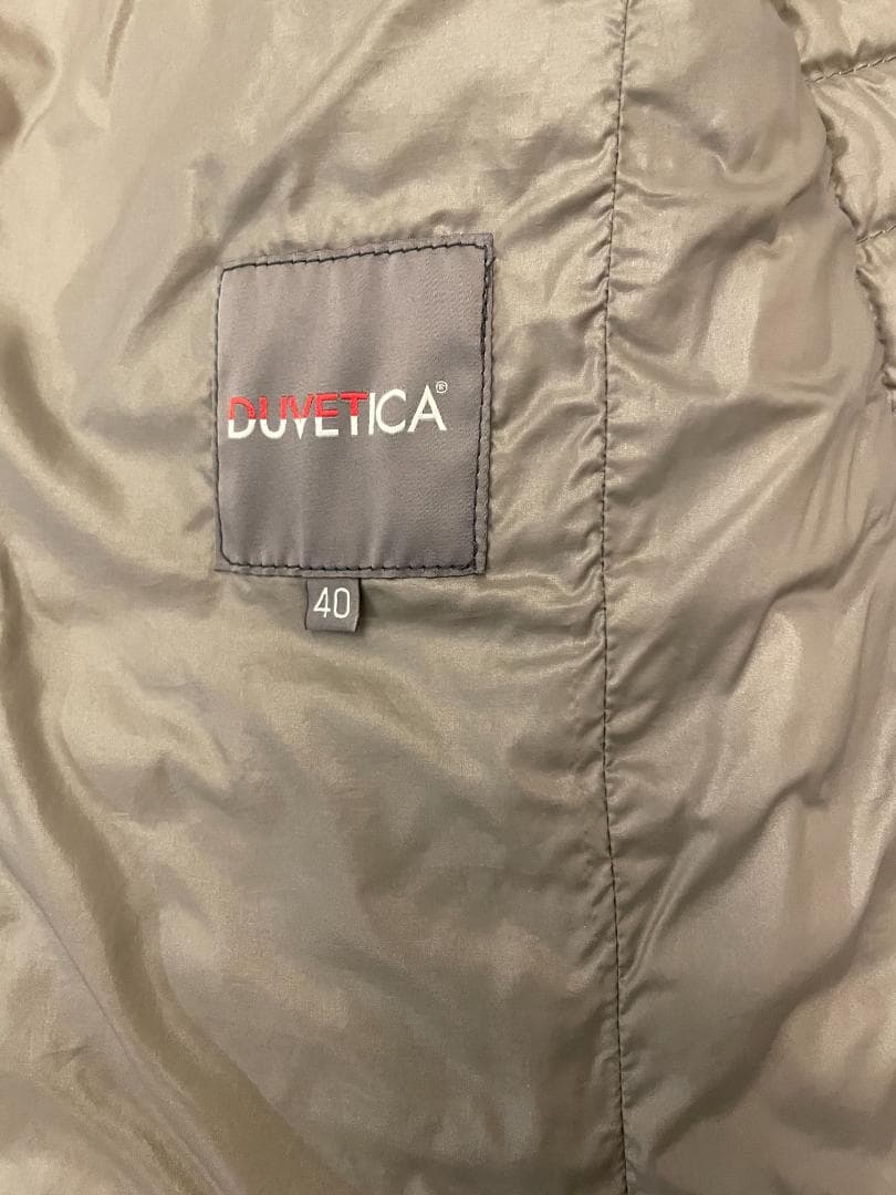 Duvetica デュベティカ　ライトダウンベストMサイズ　グレー