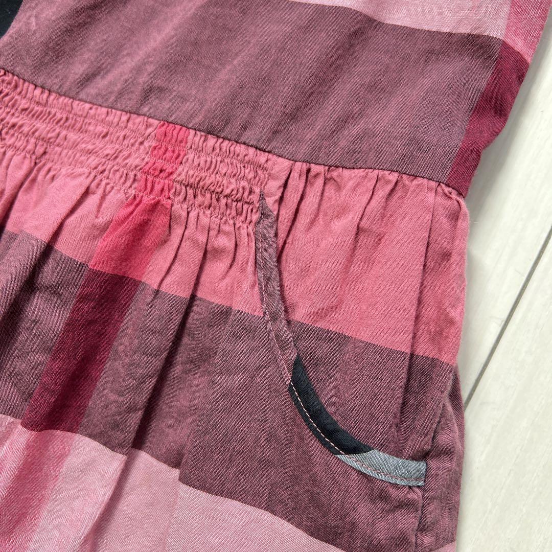 バーバリー 半袖ワンピース4Y 104cm