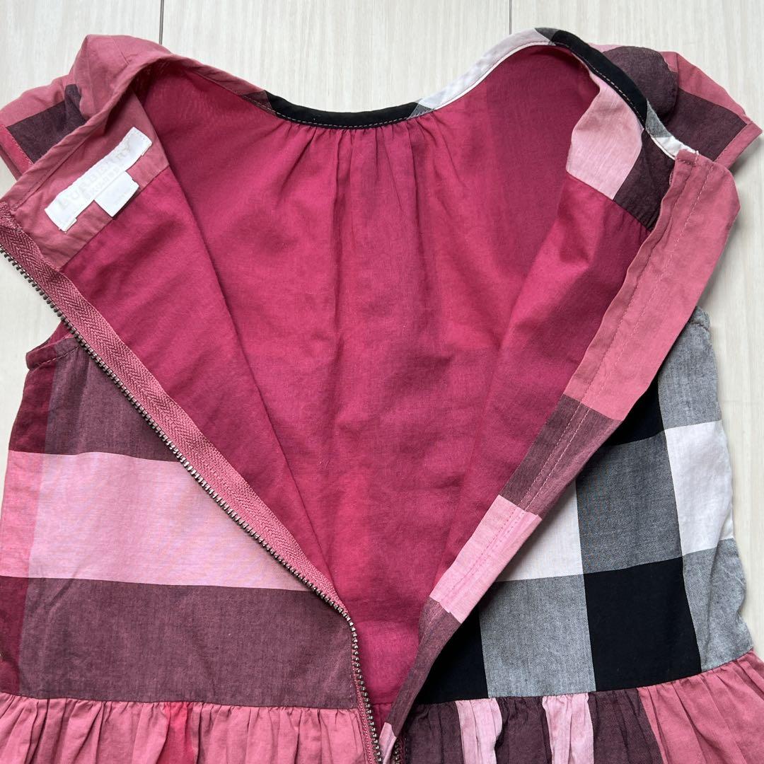 バーバリー 半袖ワンピース4Y 104cm