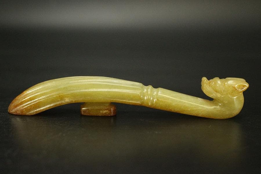 中国美術 玉 帯駒(ZE431)