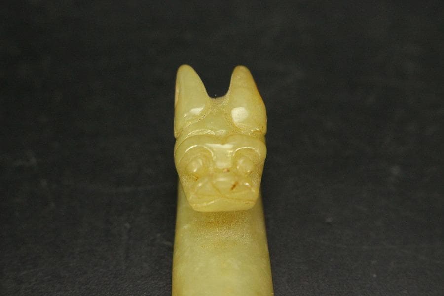 中国美術 玉 帯駒(ZE431)