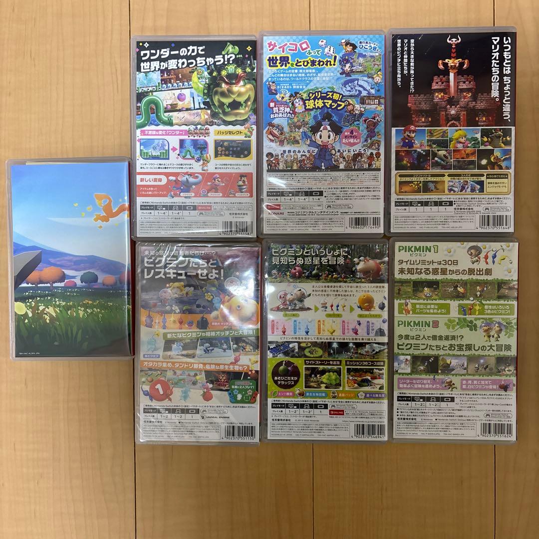 【値下げ】Nintendo Switch 本体 + ゲームカセット7個