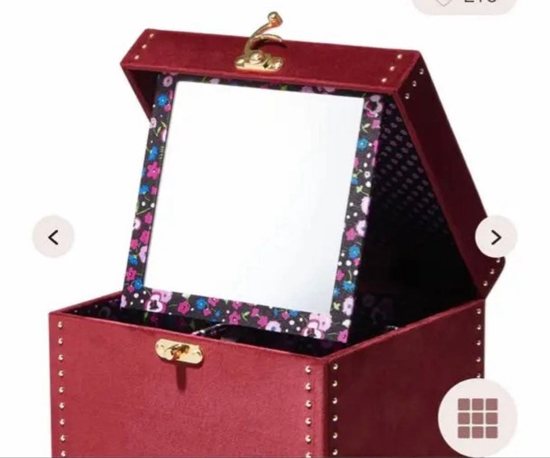 ANNA SUI francfranc マルチボックス ダークレッド