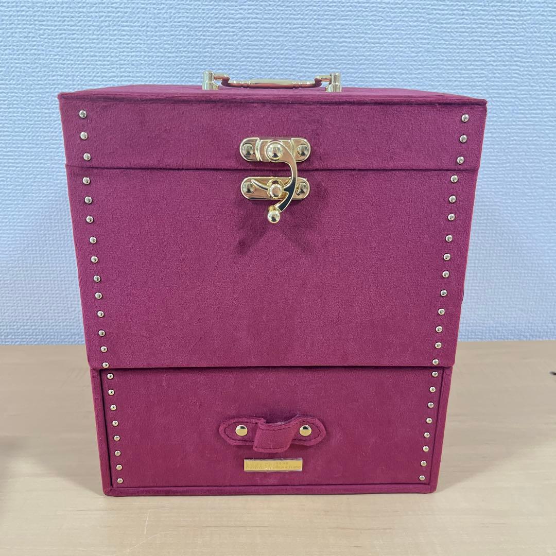 ANNA SUI francfranc マルチボックス ダークレッド