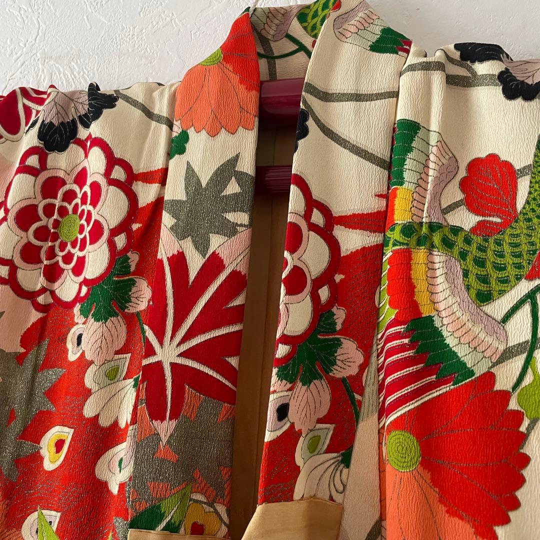 七五三　7歳　アンティークお着物セット