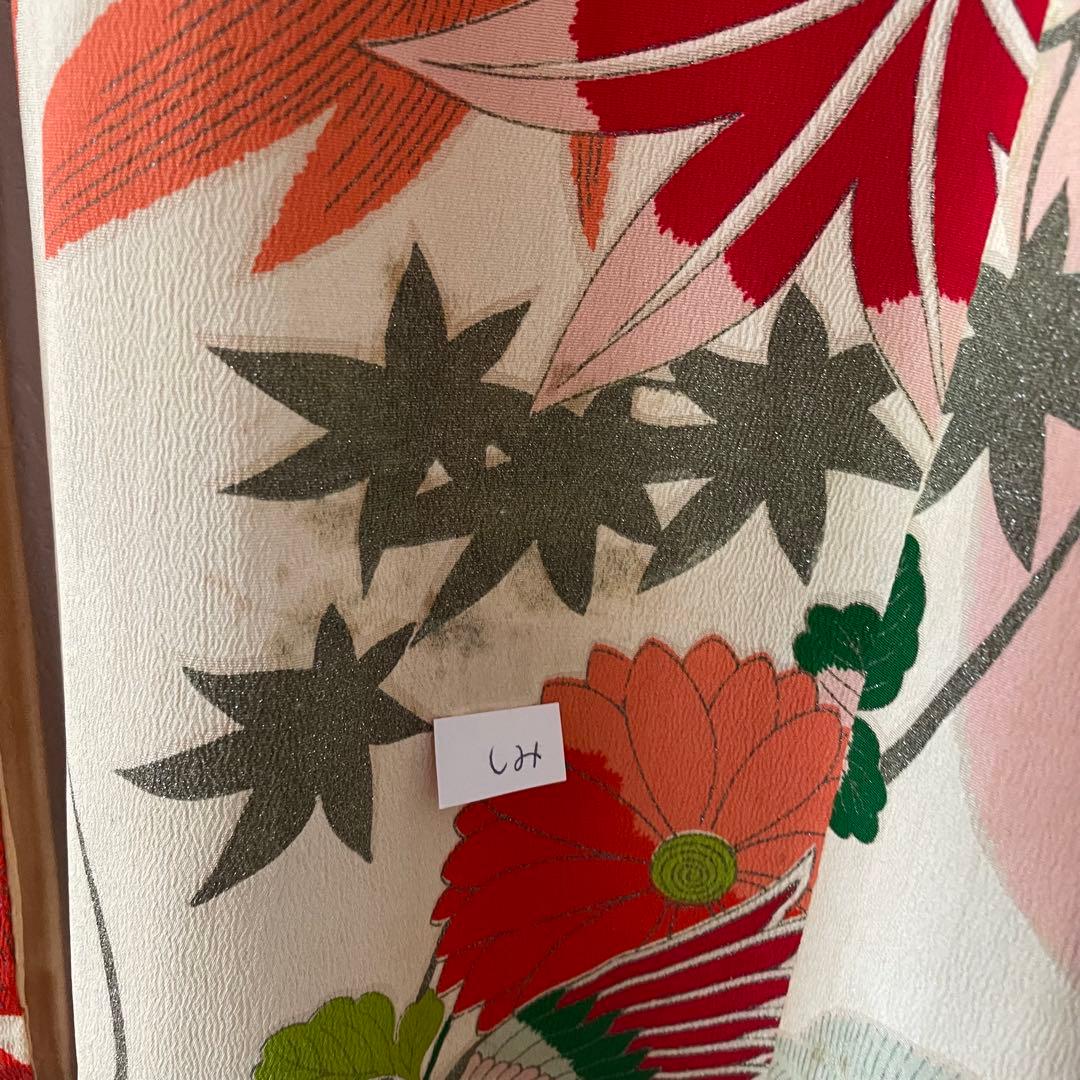 七五三　7歳　アンティークお着物セット