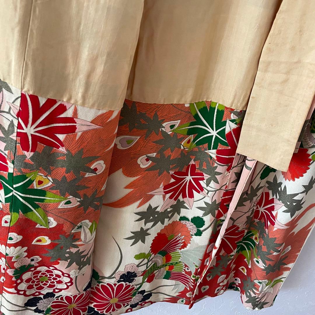 七五三　7歳　アンティークお着物セット