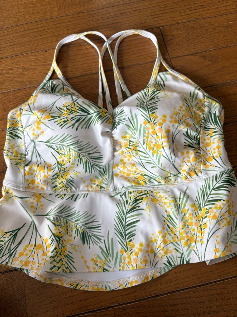 SUKALA　スプリングフラワーフレアブラトップ　ミモザ　Lサイズ　LAVA