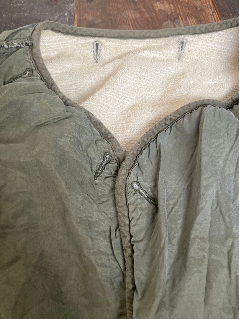 希少 実物 USED 米軍 M-51パーカー用ライナー 後期型 M