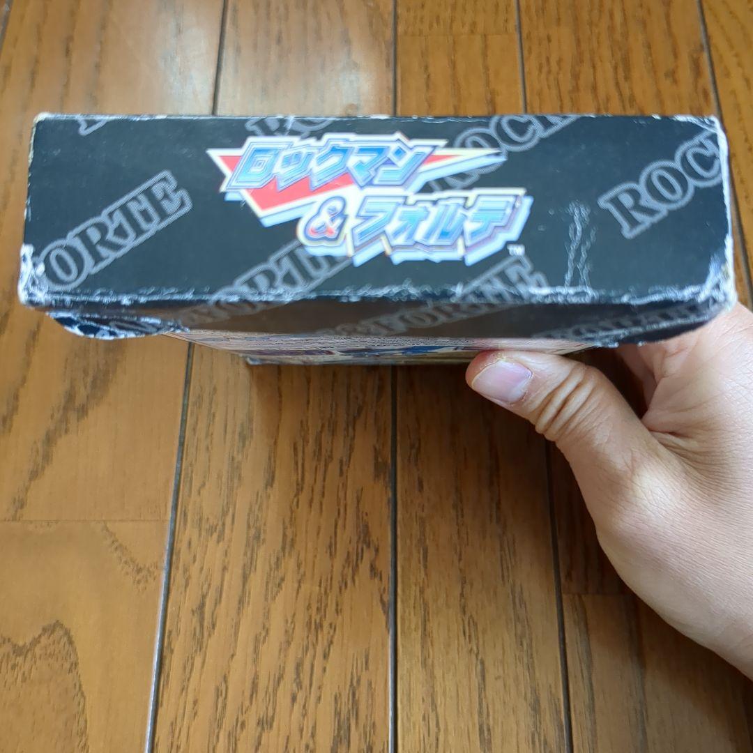 【完品】ロックマン&フォルテ　スーパーファミコン　SFC　箱説ハガキ付　カプコン