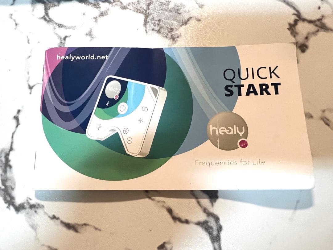 【美品・付属品あり】Healy ヒーリー 波動調整機　本体 日本語説明書付き
