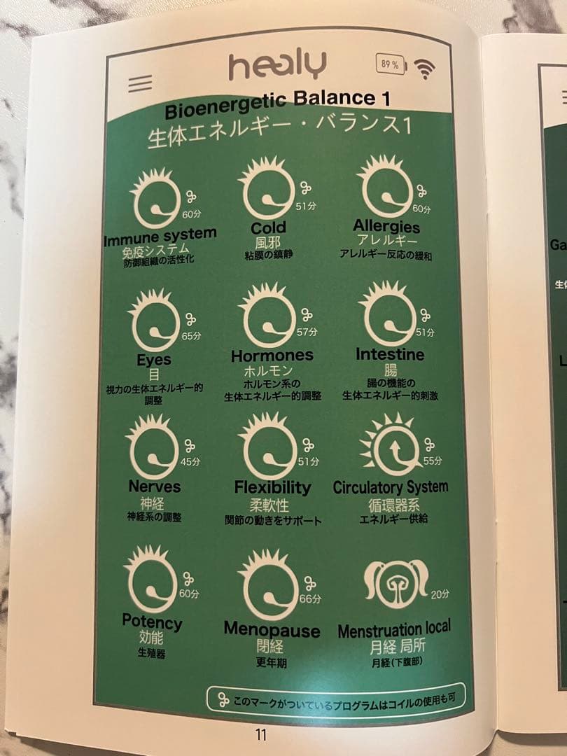 【美品・付属品あり】Healy ヒーリー 波動調整機　本体 日本語説明書付き