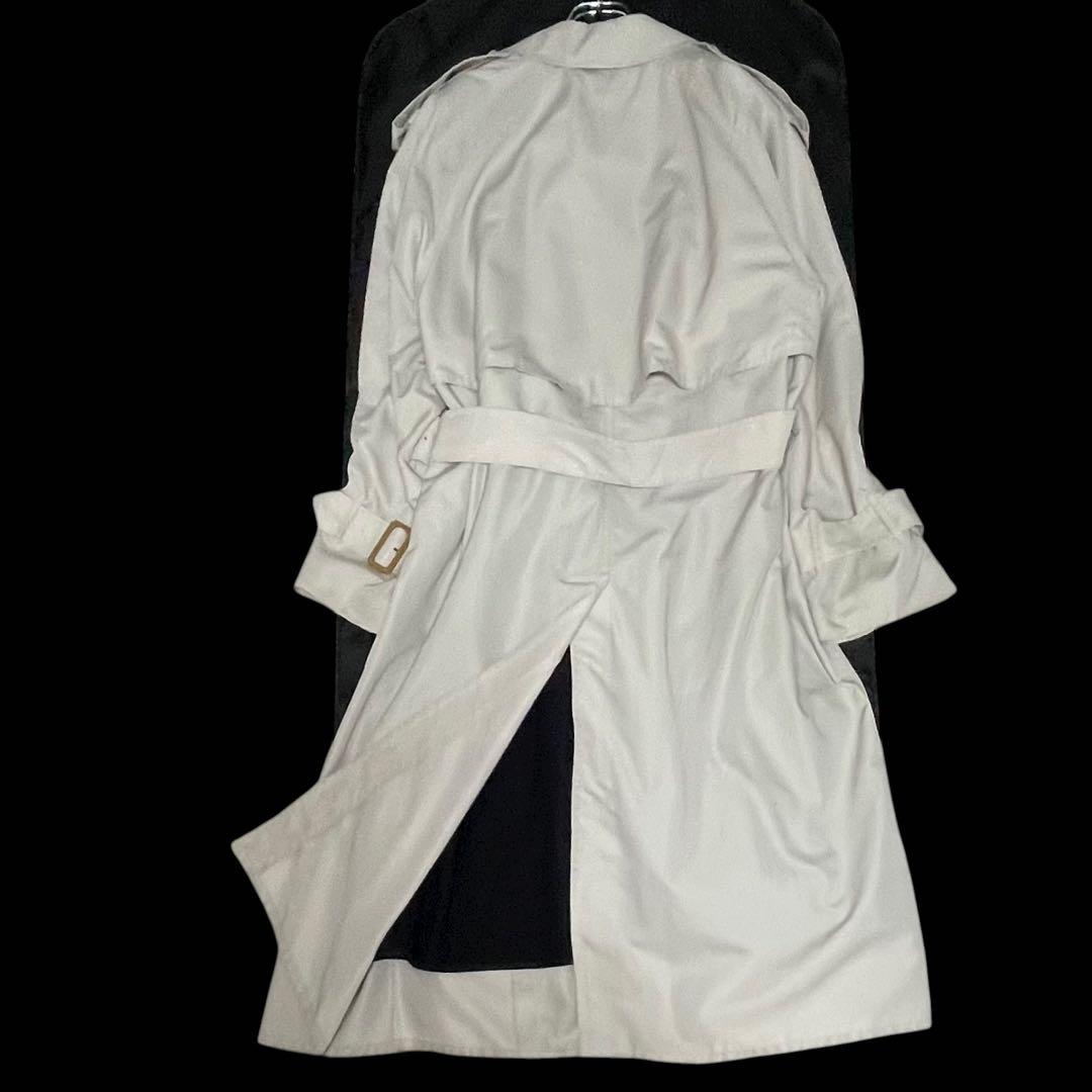 大きいサイズ 48✨バーバリー✨着丈117 トレンチコート ライナー付 男女兼用