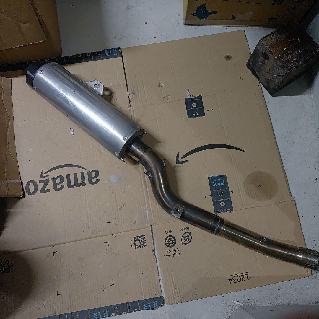 DR-Z400SM Barrel4マフラー