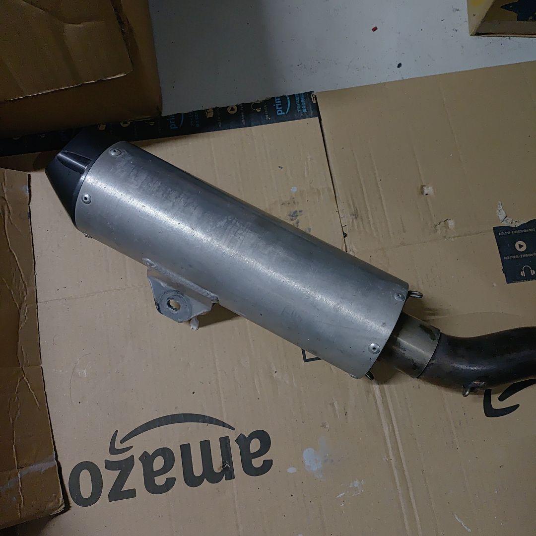 DR-Z400SM Barrel4マフラー