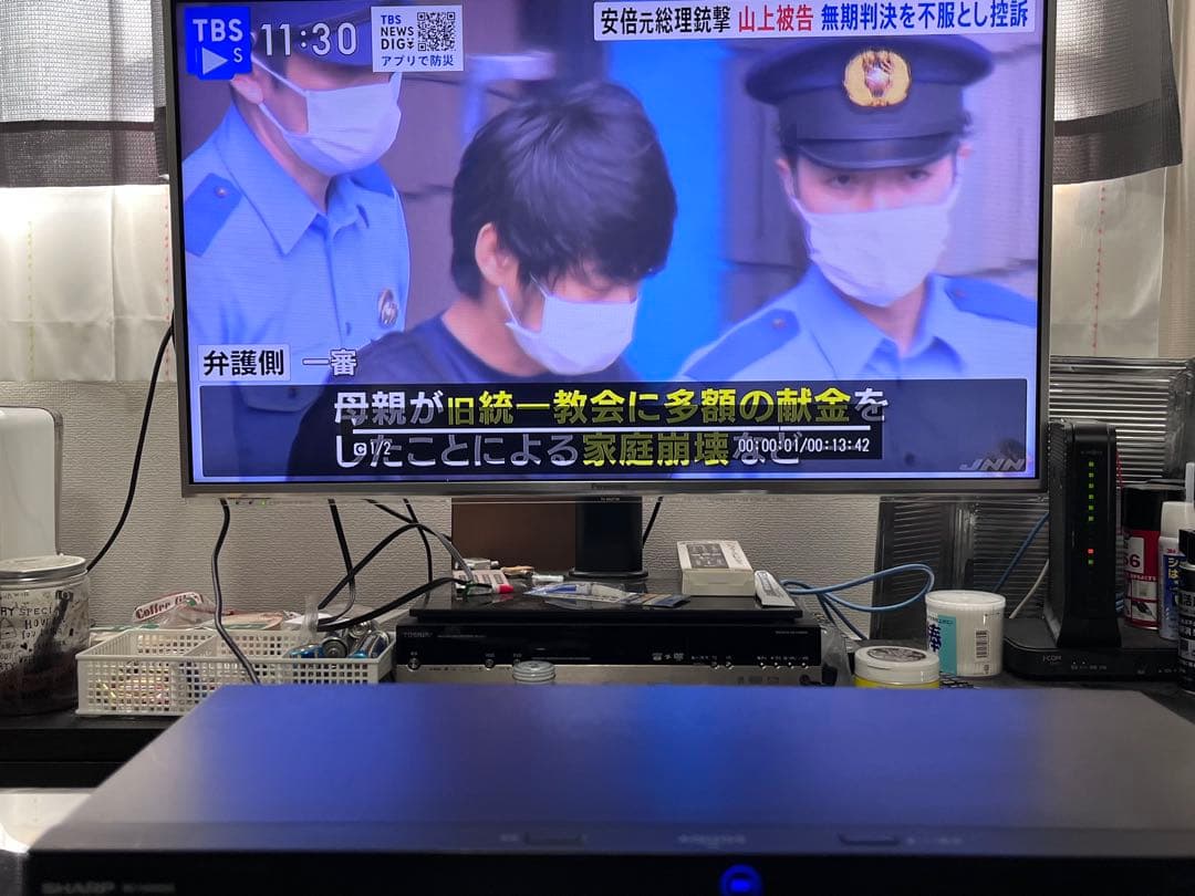 4K 2TB 2番組録画　シャープ　ブルーレイレコーダー　BD-NW2000