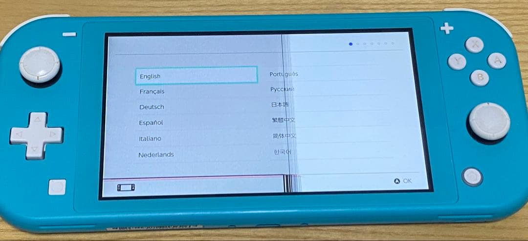 【ジャンク本体】Nintendo Switch Lite ターコイズ 本体のみ