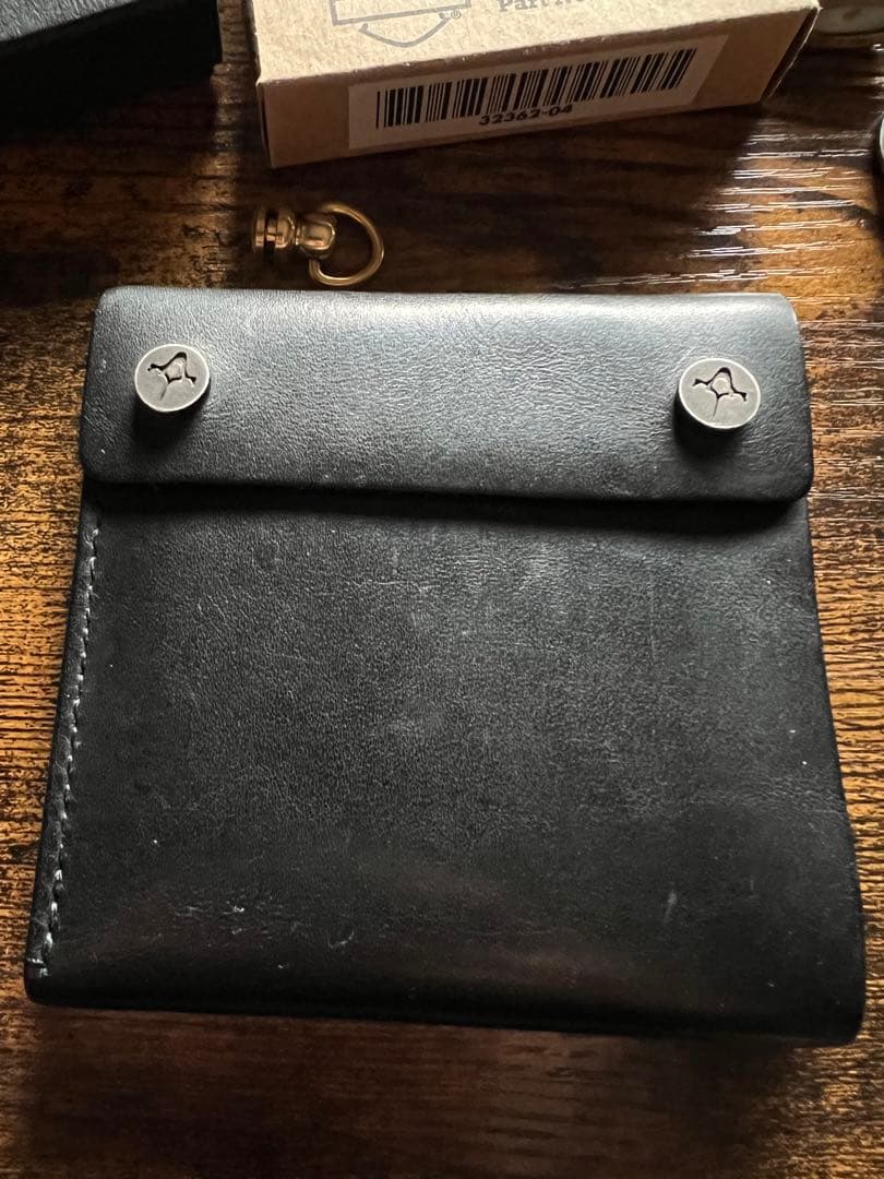 鉾 BACKBONE × HTC コラボ　レザーウォレット　財布