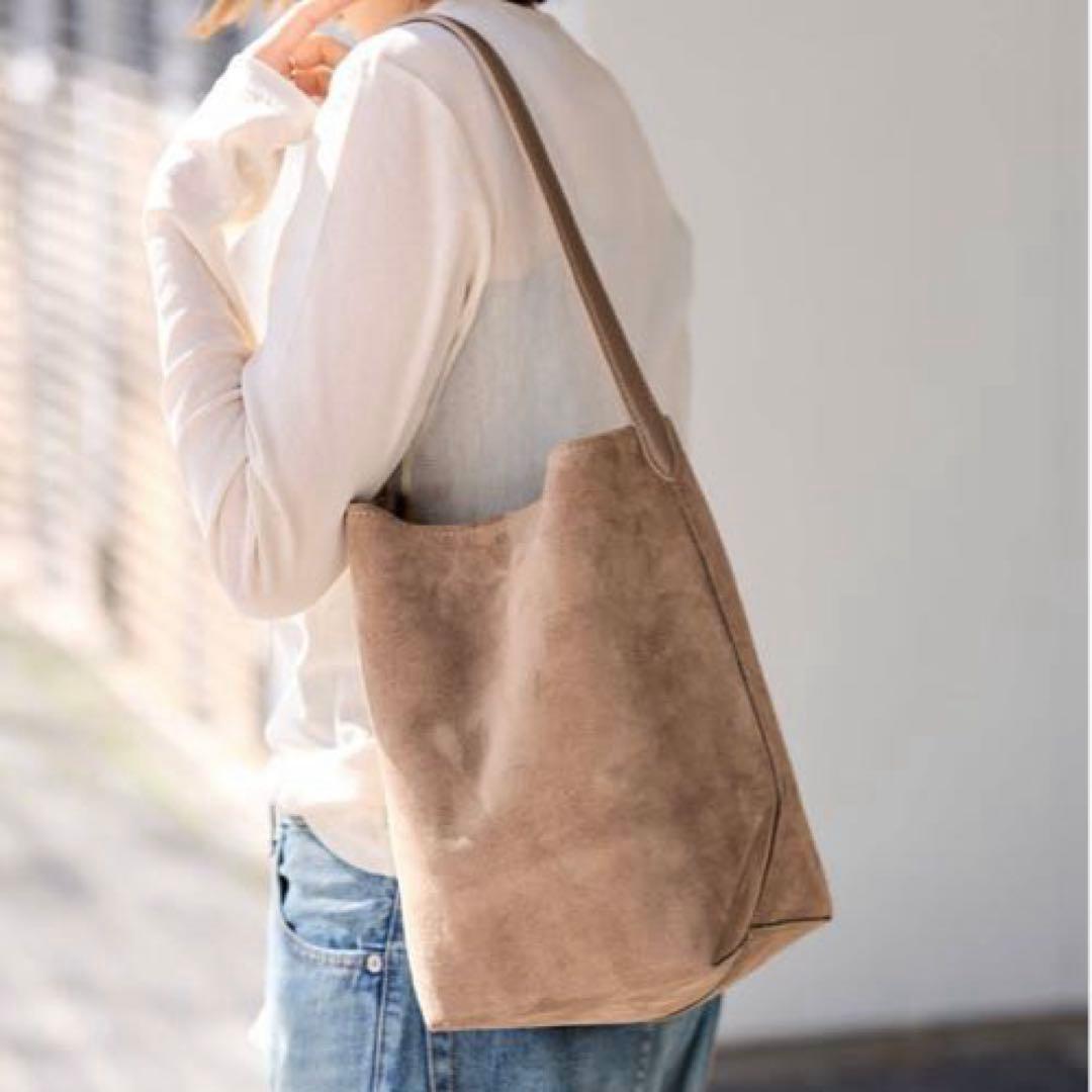 オウレンティ　ONE HANDLE TOTE BAG ブラウン