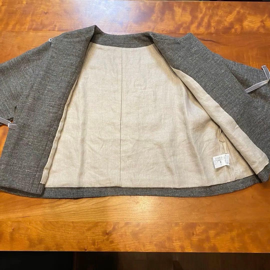 ネストローブ ノーカラー　ジャケット