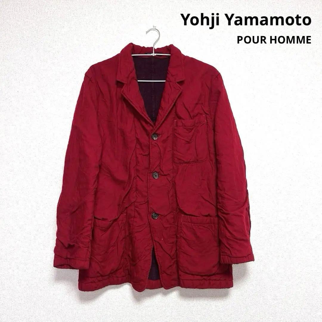 Yohji Yamamoto POUR HOMME クチュール期 ジャケット 赤